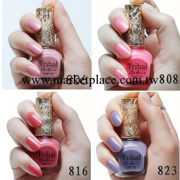 美甲油批發Tribal color指甲油 環保指甲油 玫瑰精油系列 12ml工廠,批發,進口,代購