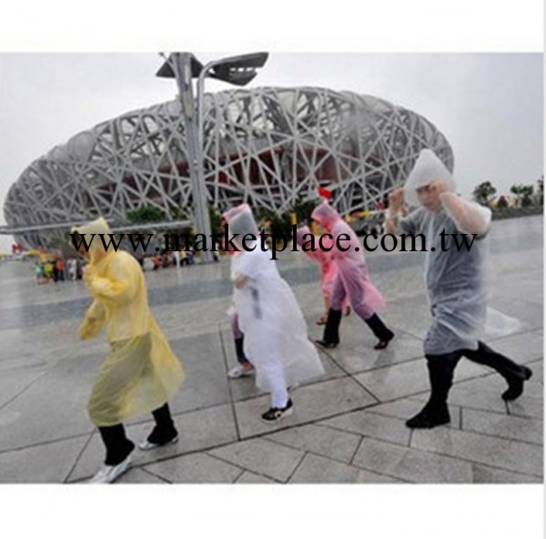 騎行旅行戶外旅遊必備 環保新料 男女通用一次性雨衣/雨披工廠,批發,進口,代購