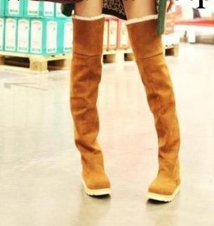 2013反季熱賣韓版 雪靴女式平底高筒靴長筒棉靴過膝靴長靴子批發・進口・工廠・代買・代購