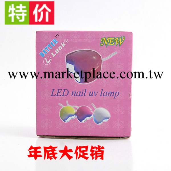 3W LED心形光療燈 光療機 美甲燈 美甲光療甲水晶甲QQ甲專用工廠,批發,進口,代購