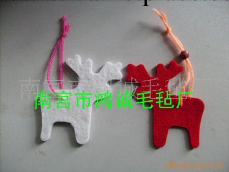 供應聖誕節用毛氈掛件  毛氈掛件工廠,批發,進口,代購