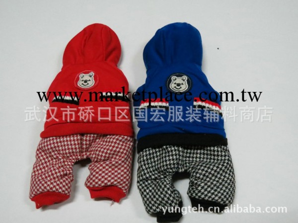 寵物衣服 寵物用品 批發 千鳥格褲 四腳千鳥格外套 B261工廠,批發,進口,代購
