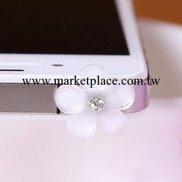 IB10 清新小花防塵塞 htc iphone 小米 三星通用耳機防塵塞工廠,批發,進口,代購