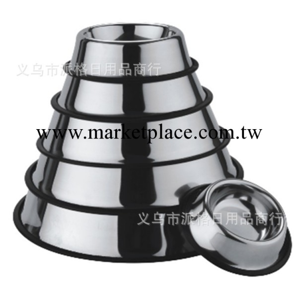 寵物食具 寵物不銹鋼碗 高級寵物碗 寵物用品廠傢直供 狗狗碗 XL工廠,批發,進口,代購