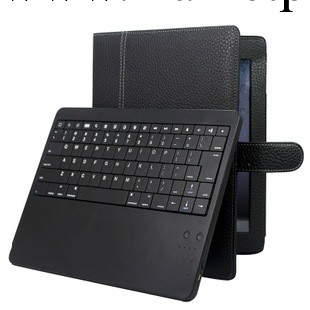 ipad 2 大容量藍牙鍵盤皮套 ipad 3 移動電源 ipad4 分體鍵盤皮套工廠,批發,進口,代購