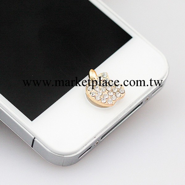 滿鉆蘋果按鍵貼 iphone按鍵貼批發 手機home按鍵 蘋果系列通用工廠,批發,進口,代購