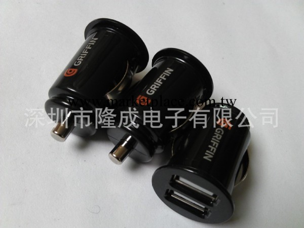 格裡芬車載充電器 雙USB車充 2.1A 質量保證 廠傢工廠,批發,進口,代購