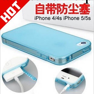 蘋果iphone5/5S手機殼 超薄TPU透明保護套 iphone4/4S矽膠套工廠,批發,進口,代購