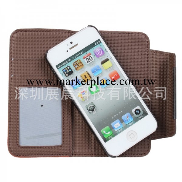 蘋果IPHONE 5S荔枝紋二合一手機皮套5G分離手機殼 左右翻保護外殼工廠,批發,進口,代購