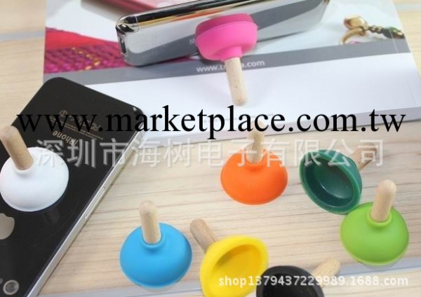 iphone4 S可愛馬桶抽吸盤手機吸盤 廁所吸盤球形手機支架工廠,批發,進口,代購