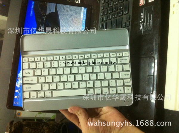 ipad air平板電腦藍牙鍵盤 無線鋁合金鍵盤工廠,批發,進口,代購