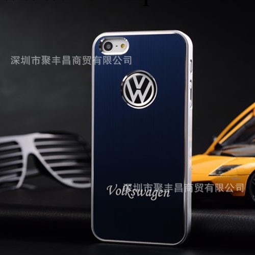 蘋果iPhone5 名車標手機殼 大眾 iPhone5S鋁合金保護套Volkswagen工廠,批發,進口,代購