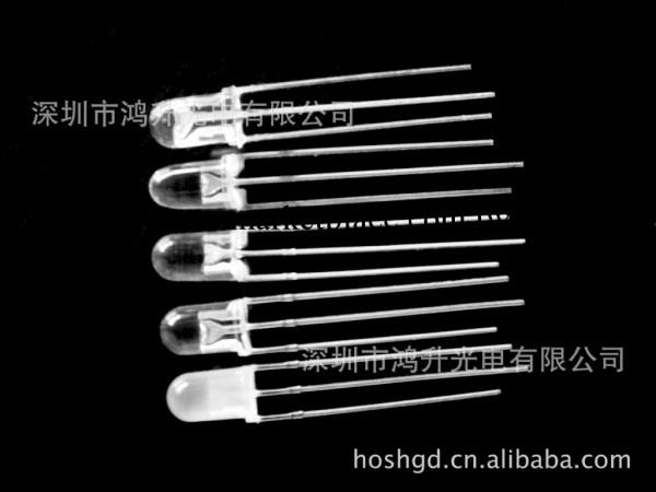 LED廠傢直銷;5mm紅綠雙色高亮LED發光二極管,LED無極性雙色工廠,批發,進口,代購