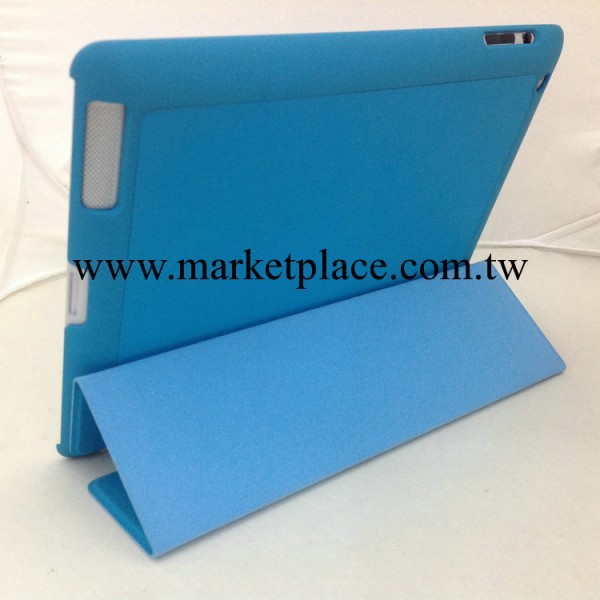 【廠傢研發】iPad 2/3/4 三折左右開電壓支架 噴油殼 貼皮皮套工廠,批發,進口,代購