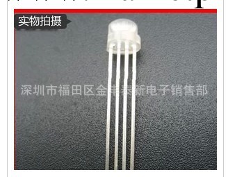 LED 5mm草帽四腳RGB全彩 共陰/共陽  0.3/PCS！批發・進口・工廠・代買・代購