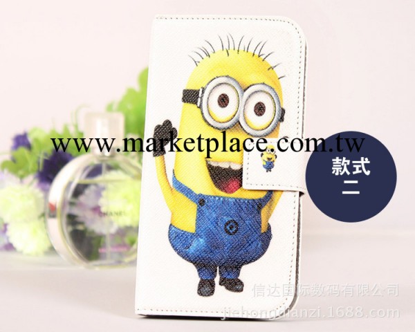 蘋果iphone4/4s手機殼 神偷奶爸卡通手機套 小黃人保護套皮套廠傢工廠,批發,進口,代購