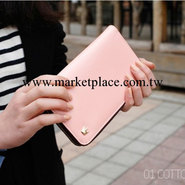 iPhone4手機包 韓版2014新款錢包 皇冠錢包拉鏈長款錢包 一件代發工廠,批發,進口,代購