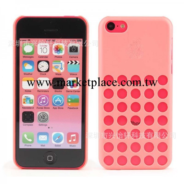 iphone5C官方版網孔手機殼 新款蘋果5C矽膠網孔保護殼 軟膠保護套工廠,批發,進口,代購