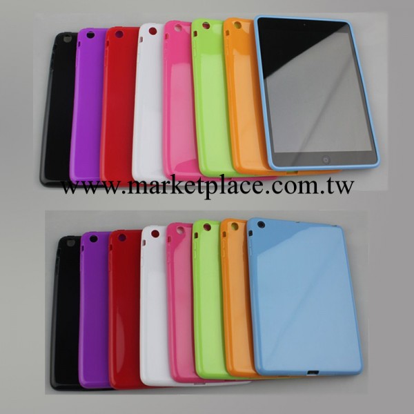 iPad mini 全包彩色糖果清水套 實色透明蘋果迷你TPU軟膠保護殼工廠,批發,進口,代購