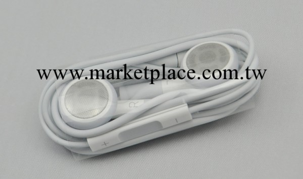 批發蘋果4S耳機 原裝紅版 iphone5耳機 3GS帶麥帶線控 IPAD工廠,批發,進口,代購