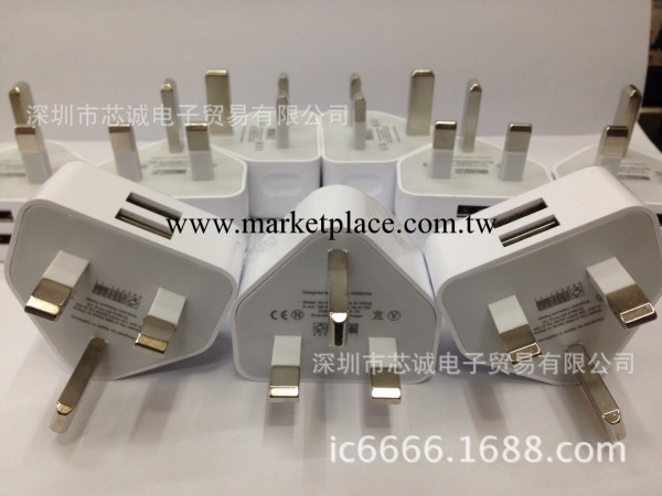 【12.5元特賣】蘋果英規雙USB充  足3。1A 可充ipad 新款上市工廠,批發,進口,代購