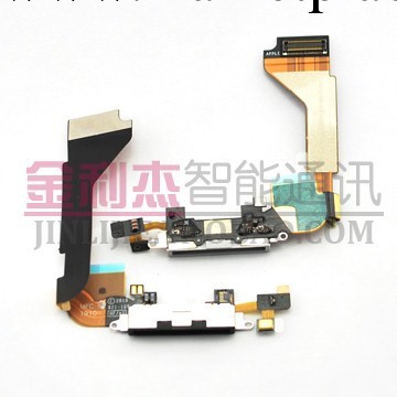 供應新款蘋果手機配件Apple iphone 4 4G 尾插排線 黑色工廠,批發,進口,代購