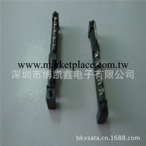 SATA 7+15P M 1U" 鉚壓式 公座SMT SATA7+15P轉接頭 連接器有現貨工廠,批發,進口,代購