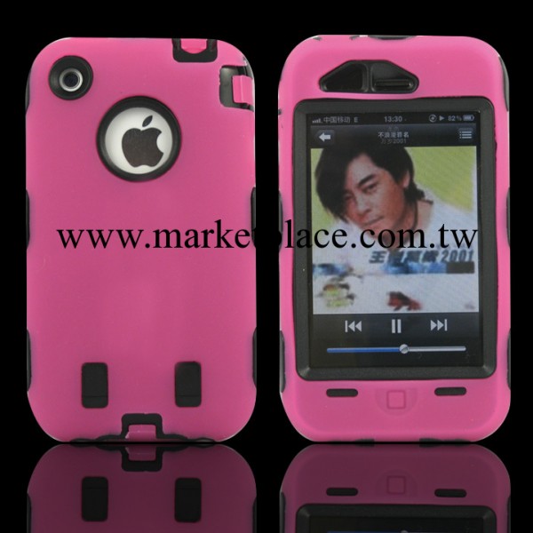 蘋果iphone3G機器人 手機殼 3GS保護套 手機保護套 三防套 機器人工廠,批發,進口,代購