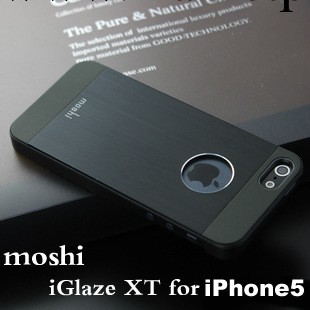 moshi iphone5手機殼 金屬拉絲保護殼 蘋果5手機外殼保護套 批發工廠,批發,進口,代購