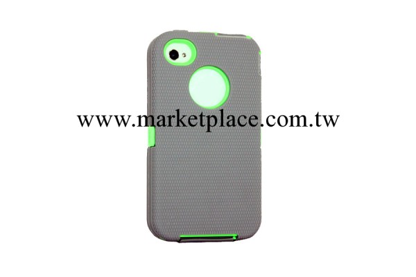 【廠傢直銷】批發供應iphone4s  三防機器人 矽膠+pc手機保護套工廠,批發,進口,代購