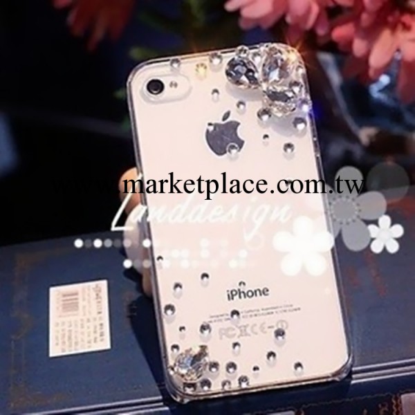 爆款熱銷蘋果5c手機殼 iphone4手機套 蘋果5代 水滴花瓣保護套工廠,批發,進口,代購