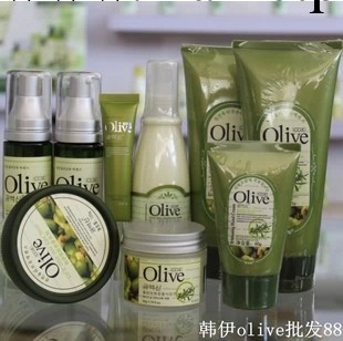 韓伊olive橄欖化妝品套裝護膚品面部護理美白補水保濕九件套批發工廠,批發,進口,代購
