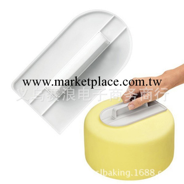 翻糖蛋糕表面抹平器 糖藝造型整形工具 廚房烘焙塑料器具零售批發工廠,批發,進口,代購