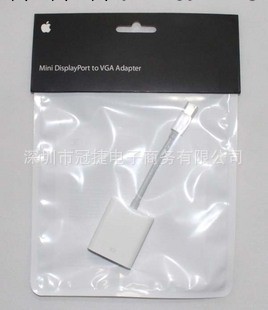 蘋果筆記本電腦Mini Display Port to VGA投影機視頻轉接線轉換器工廠,批發,進口,代購