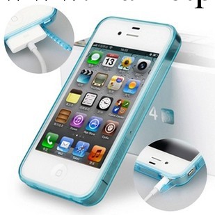 iphone4/4S手機保護套 雙面磨砂軟殼 TPU帶防塵塞 蘋果配件工廠,批發,進口,代購