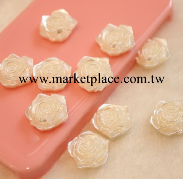 珍珠玫瑰蘋果4s iphone5DIY手機美容貼鉆手機殼材料包套裝批發工廠,批發,進口,代購