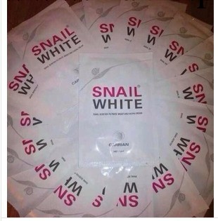 韓國snail white蝸牛原液蠶絲面膜補水保濕美白嫩膚片裝一件代發工廠,批發,進口,代購