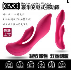 EVO 情人花震動棒 充電式按摩棒 女用自慰器 成人情趣用品工廠,批發,進口,代購