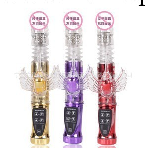 十二頻女用伸縮轉珠按摩棒   女用器具  情趣用品工廠,批發,進口,代購
