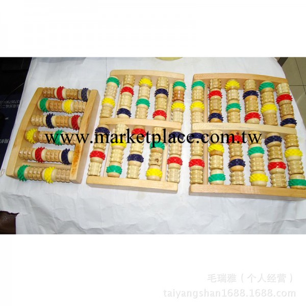 極品實木制滾輪搓排 木質腳底按摩器 滾輪足底按摩器足部按摩器工廠,批發,進口,代購