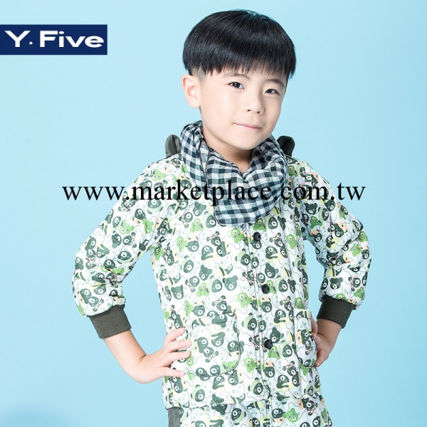 YFIVE 2013冬季新款正品童裝兒童小熊卡通男童羽絨衣E34154501工廠,批發,進口,代購