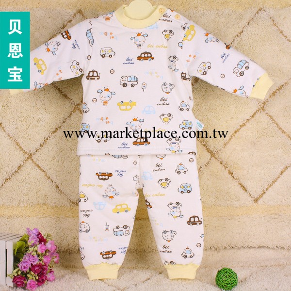 貝恩寶批發夾棉套 嬰童冬裝夾棉套裝 兒童開肩套裝（兩用襠）2765工廠,批發,進口,代購
