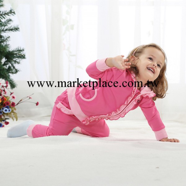 2014年新款 童套裝廠傢直銷 女寶寶3色衛衣套裝 H1120批發・進口・工廠・代買・代購