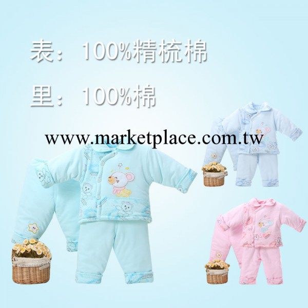廠傢直銷現貨供應清倉冬季新款加厚兒童套裝嬰幼兒棉衣三件套工廠,批發,進口,代購