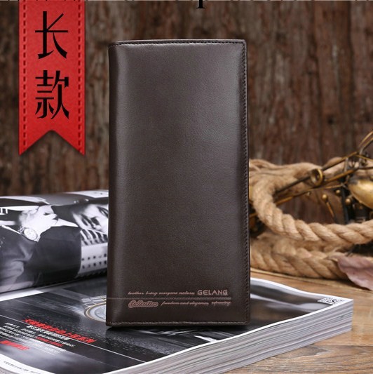 2014新款男士真皮錢包韓版復古牛皮錢夾短款磨砂正品皮夾一件代發工廠,批發,進口,代購