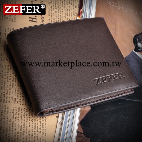 ZEFER錢包男士短款橫款 男式錢夾正品 男用錢夾EZ023-11工廠,批發,進口,代購