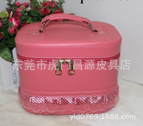 韓國公主化妝盒大歐式pu皮質飾品化妝品收納箱化妝箱工廠,批發,進口,代購
