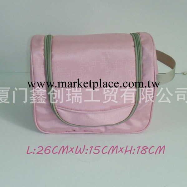 廠傢訂做 盥洗袋 粉紅色 化妝包 滌綸840D 新款批發・進口・工廠・代買・代購