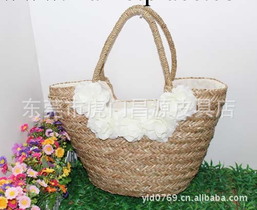 貿易 草編包 藤編包秀麗5朵花 藤編包 沙灘包 草編包工廠,批發,進口,代購