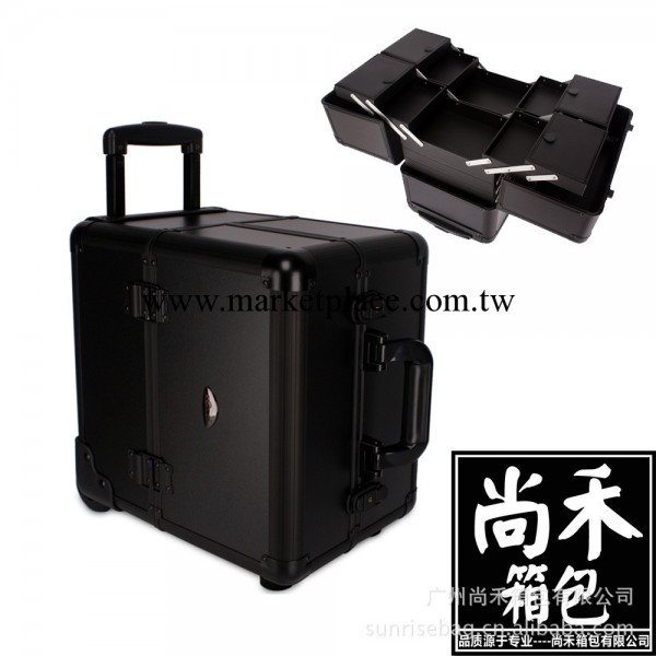 正品sunrise手提型可拉拉桿化妝箱15WM-350T-B工廠,批發,進口,代購